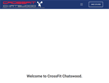 Tablet Screenshot of crossfitchatswood.com